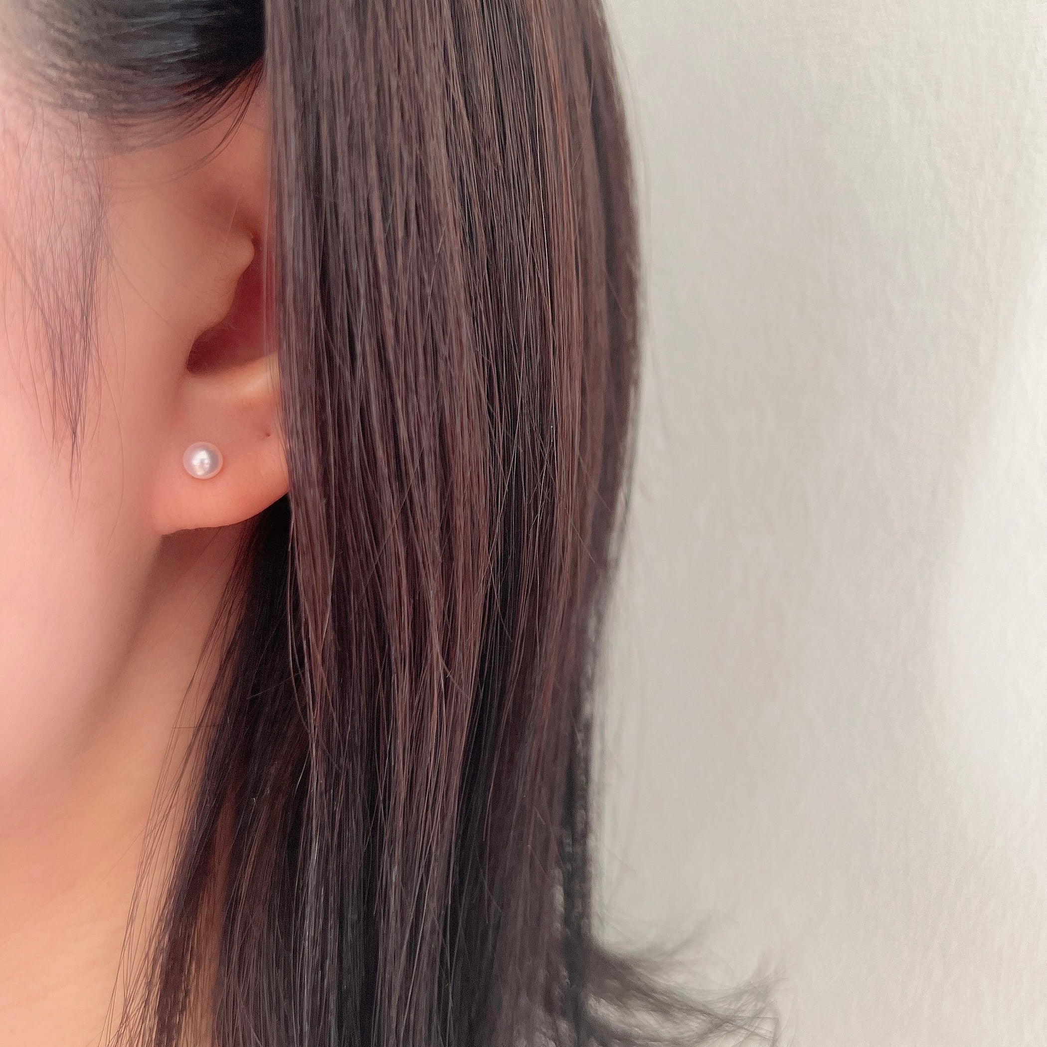 K18アコヤベビーパールピアス