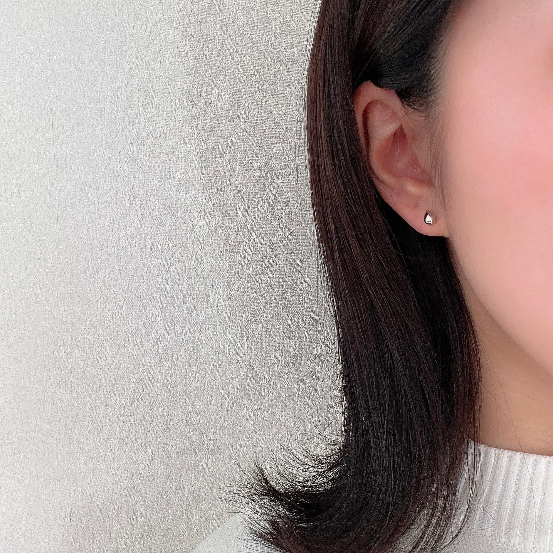 K18WGツユピアス