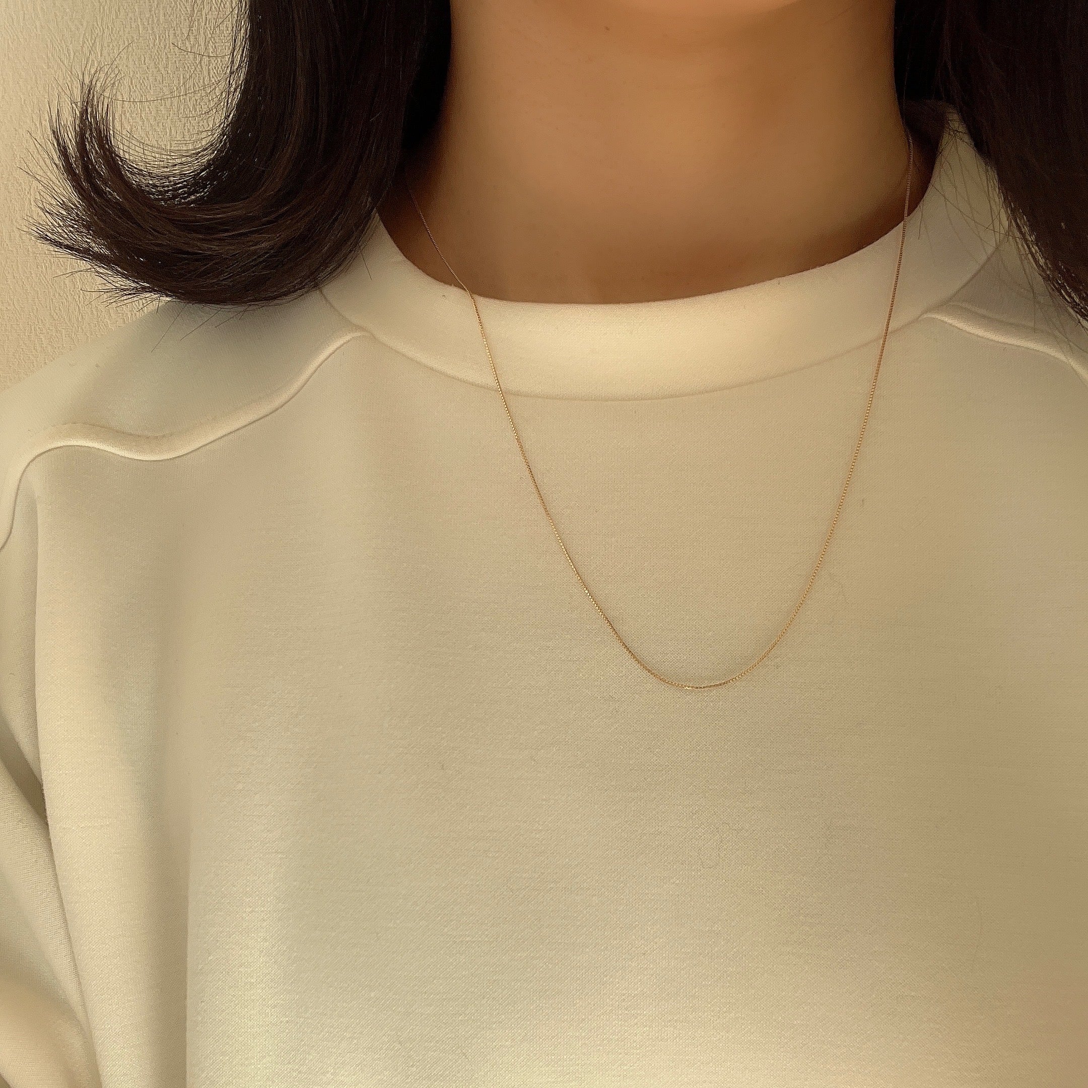 K18チェーンネックベネスライド