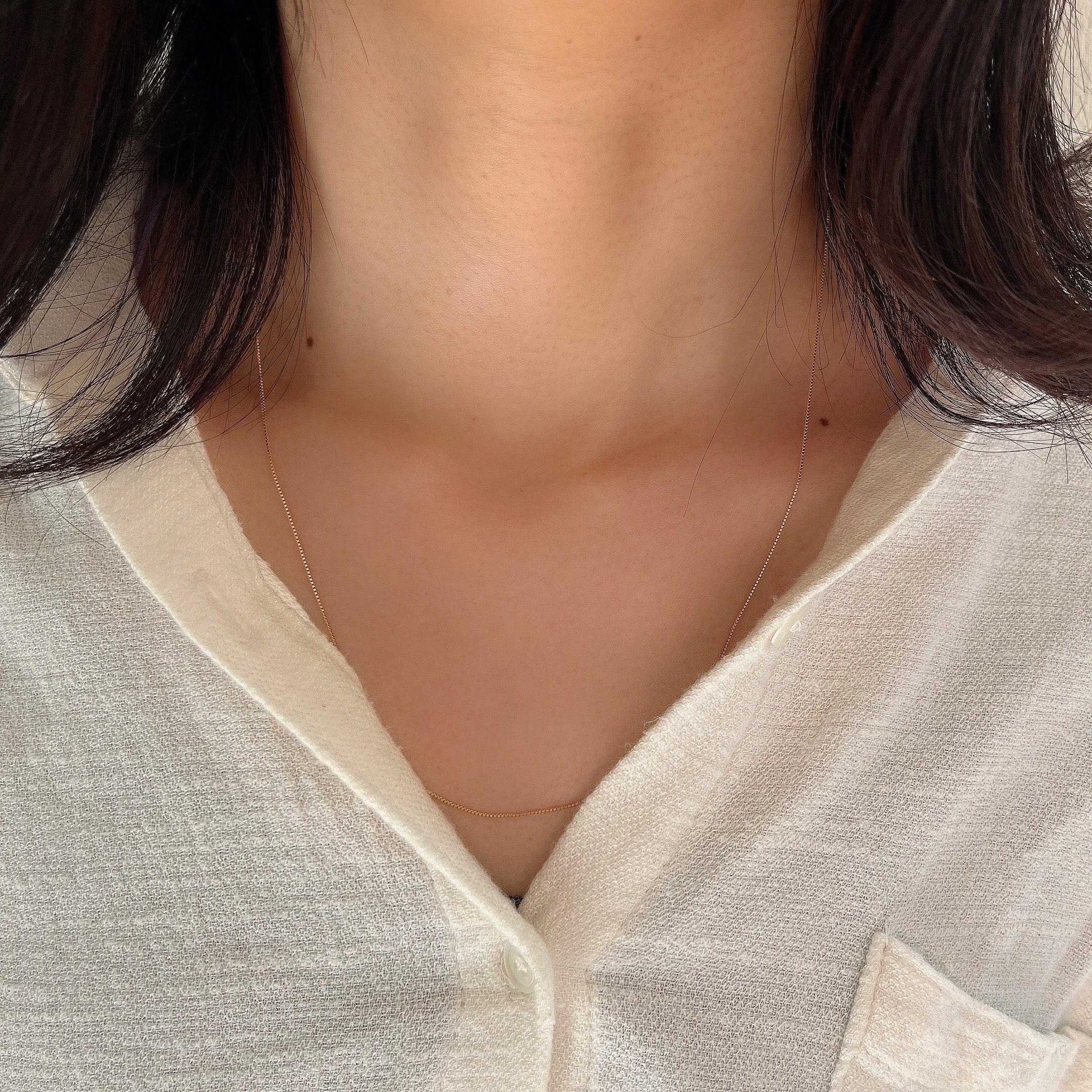 K18チェーンネックベネスライド