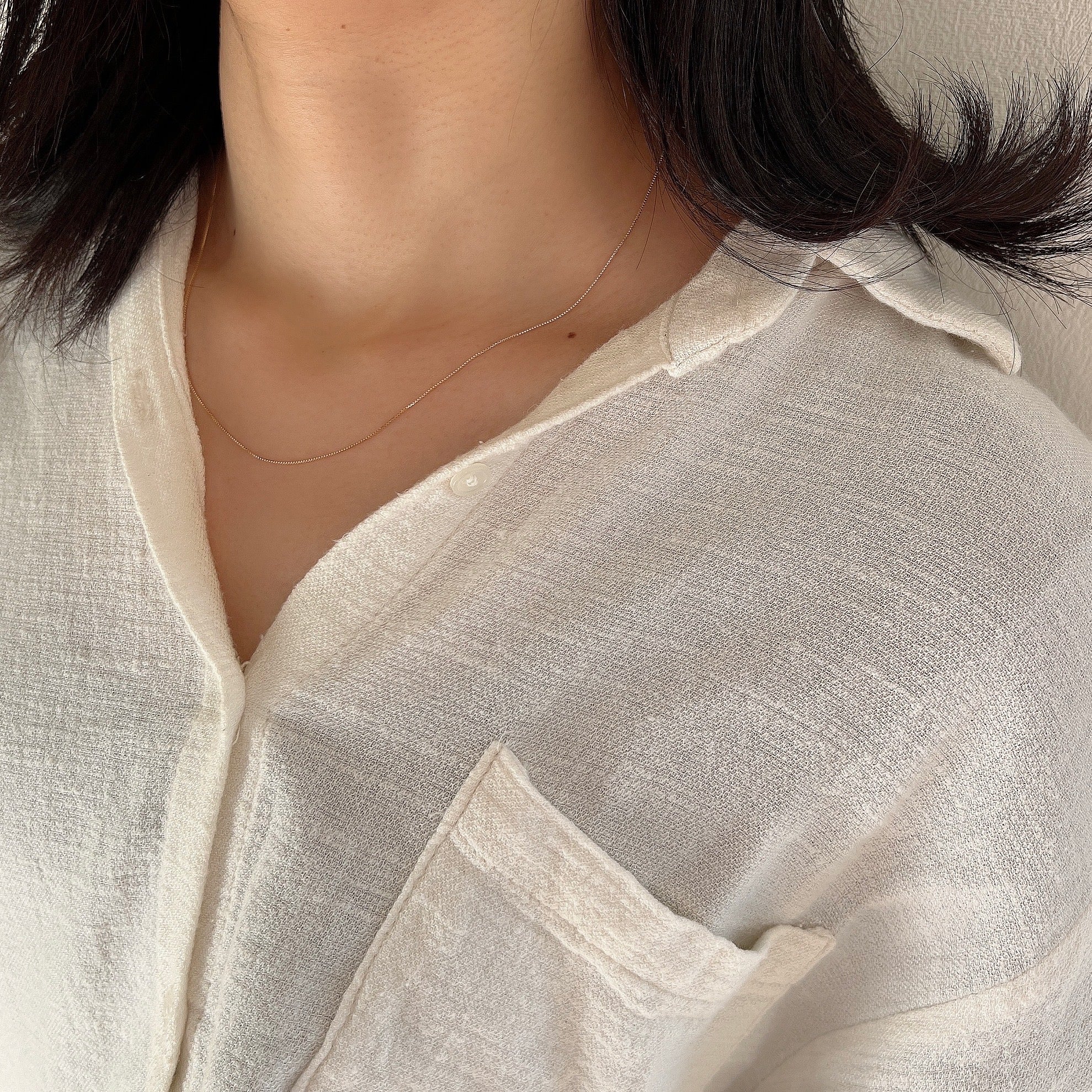 K18チェーンネックベネスライド