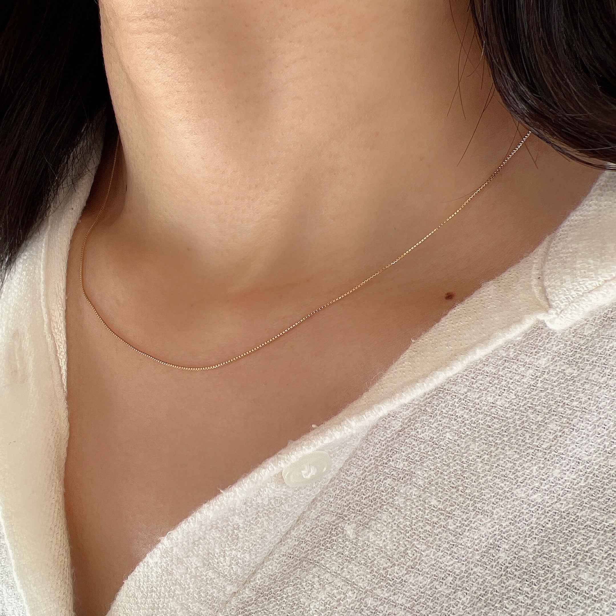 K18チェーンネックベネスライド