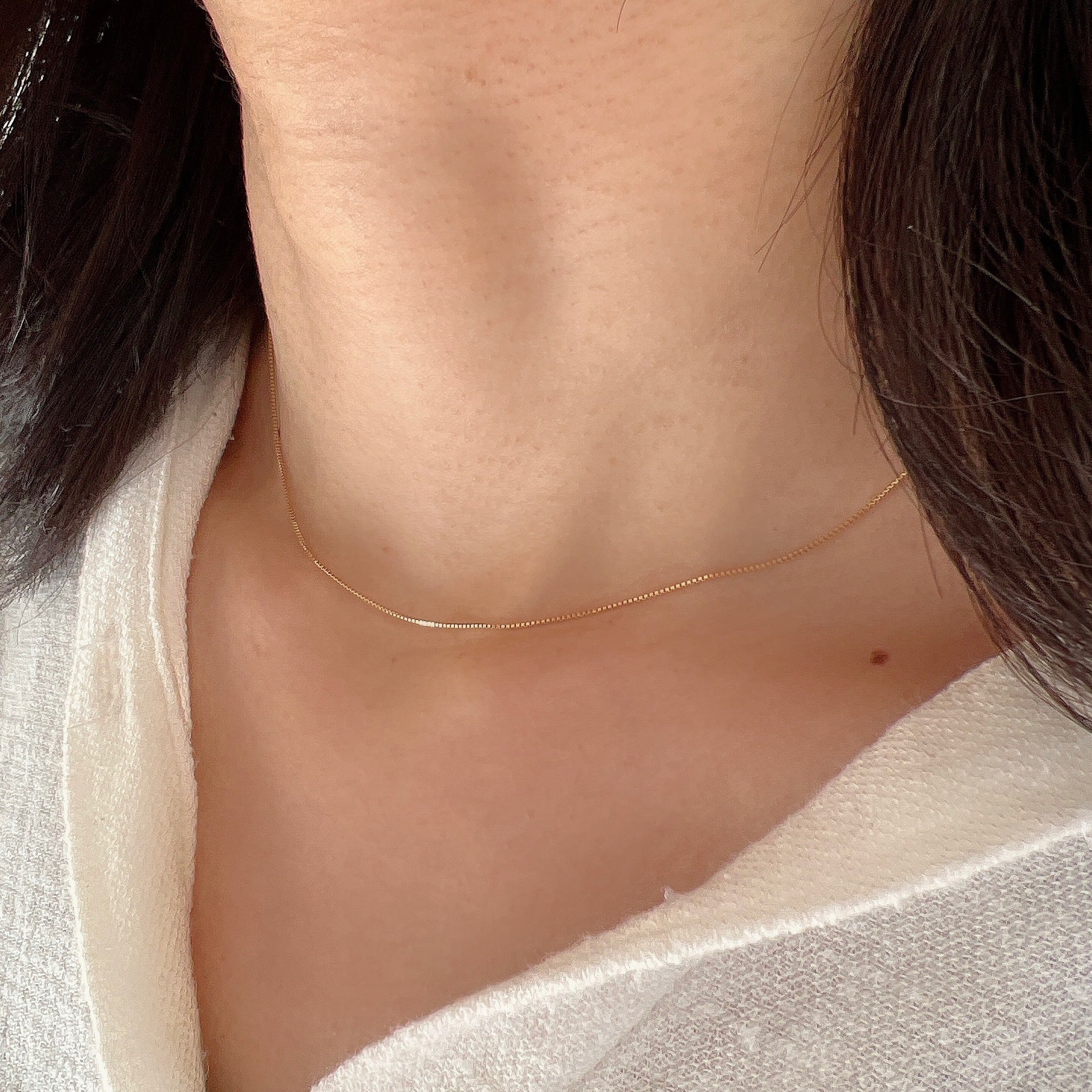 K18チェーンネックベネスライド