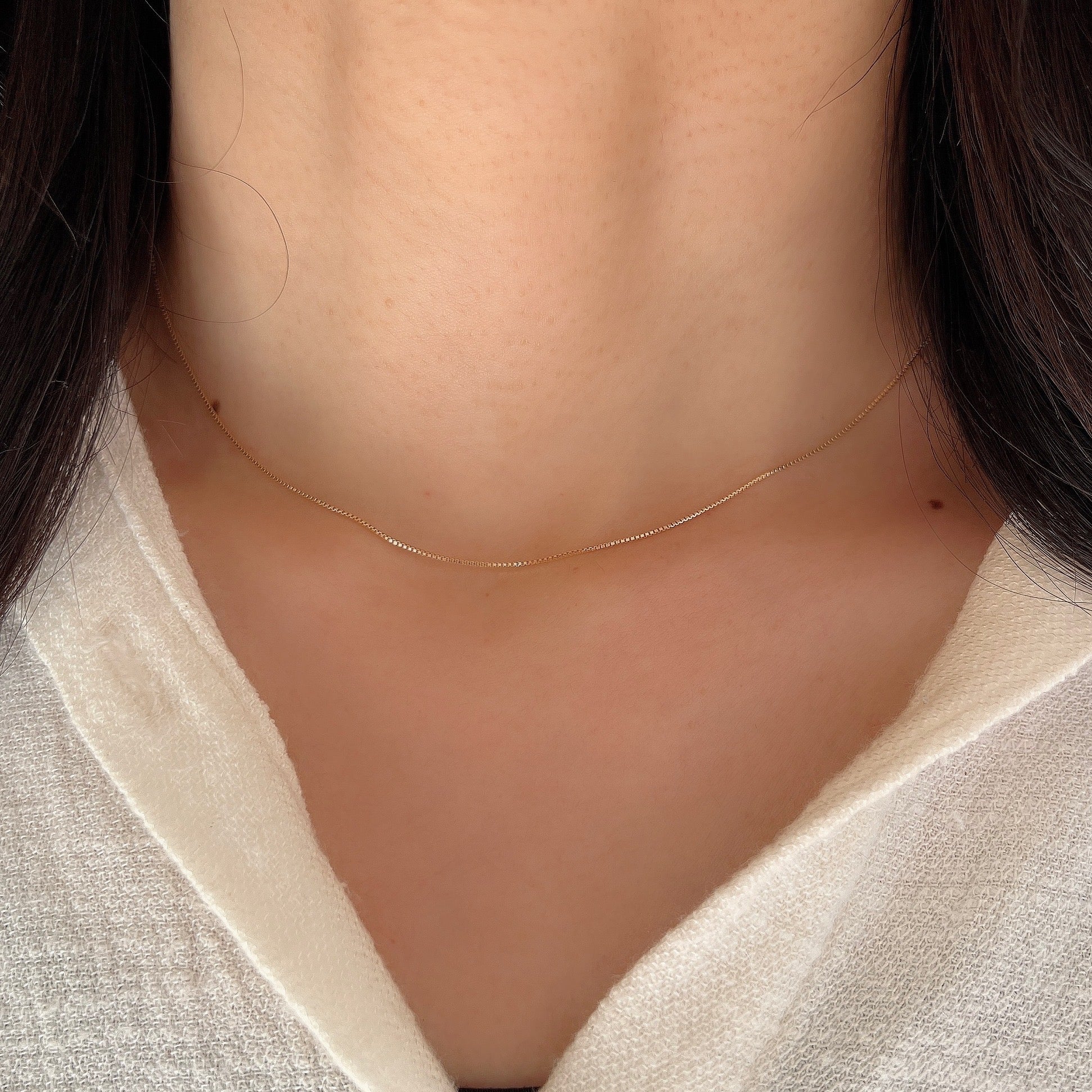 K18チェーンネックベネスライド