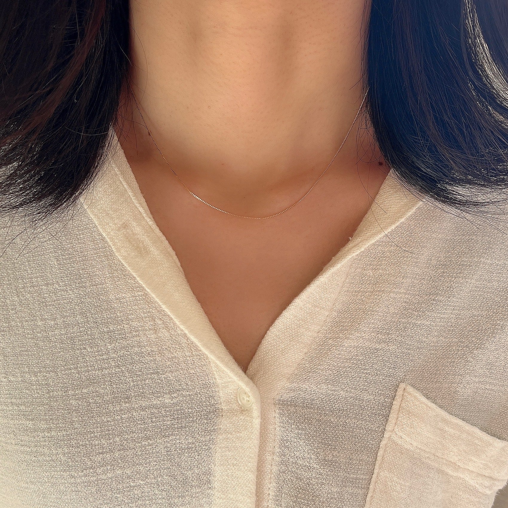 K18チェーンネックベネスライド