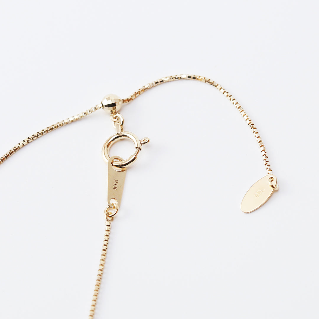 K18チェーンネックベネスライド