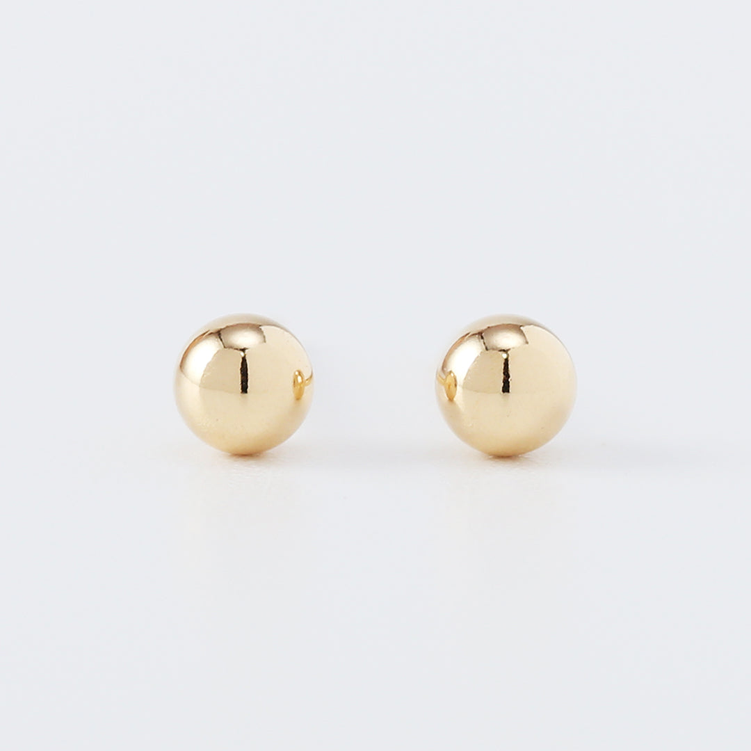 K18 3㎜丸玉ピアス