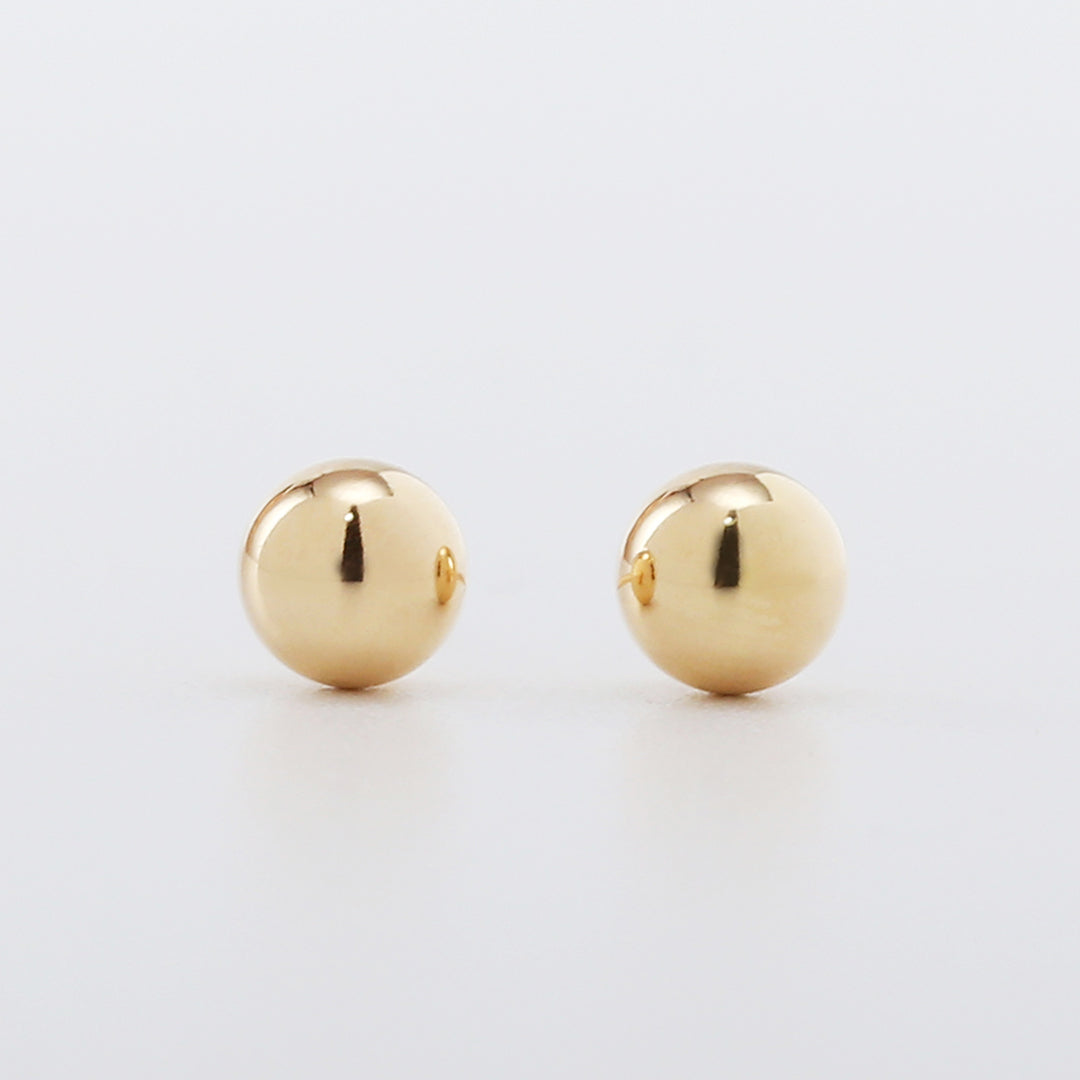 K18 5㎜丸玉ピアス