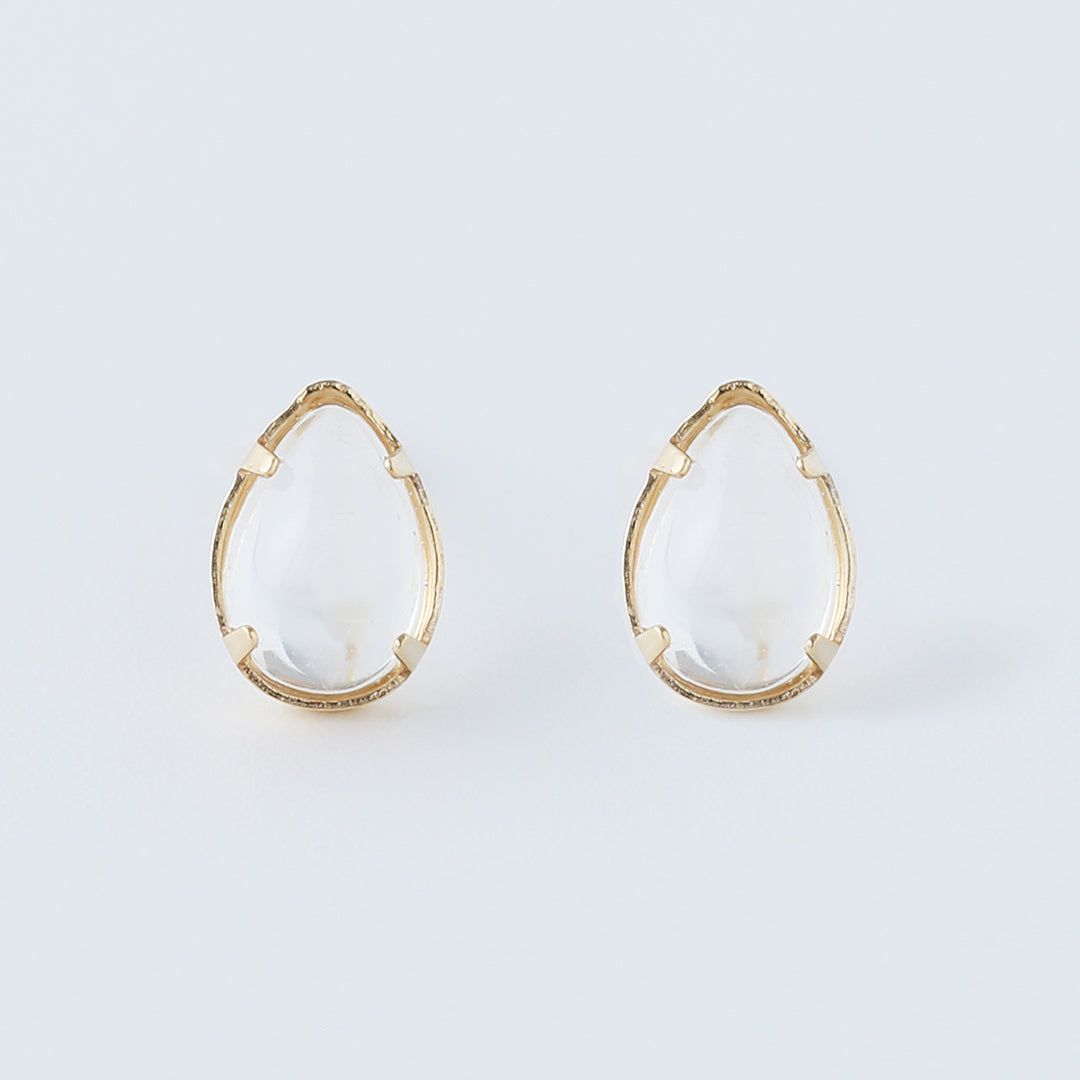 K18ロイヤルブルームーンストーンツユピアス