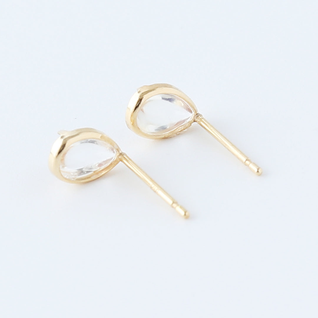 K18ロイヤルブルームーンストーンツユピアス