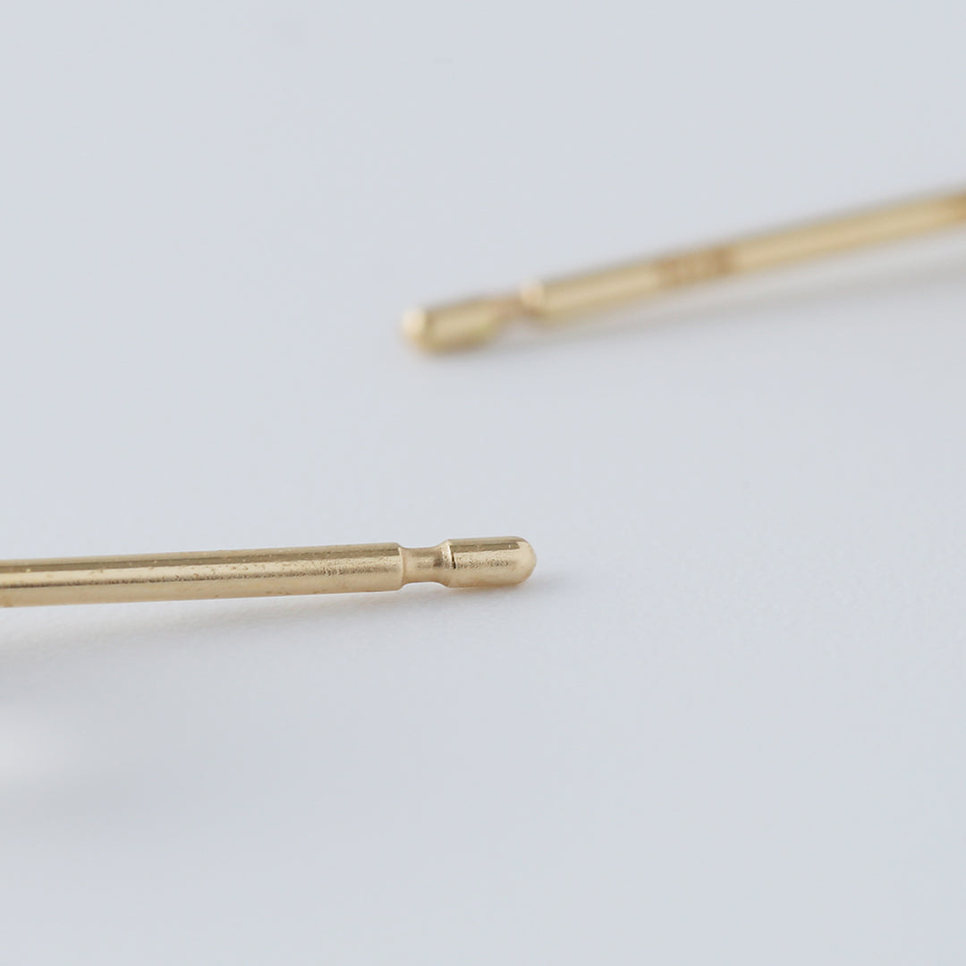 K18ロイヤルブルームーンストーンツユピアス