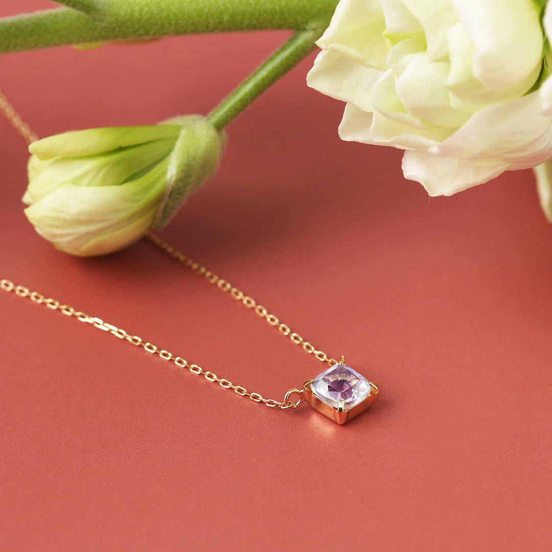 K18ロイヤルブルームーンストーンネックレス