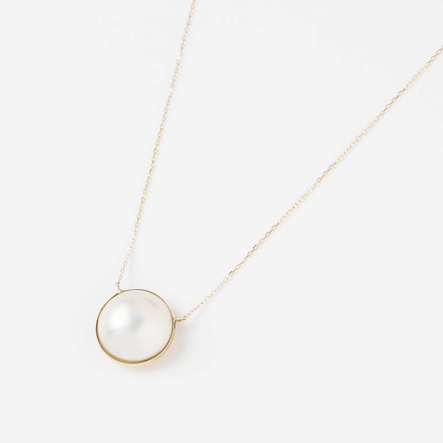 K18マベパールネックレス