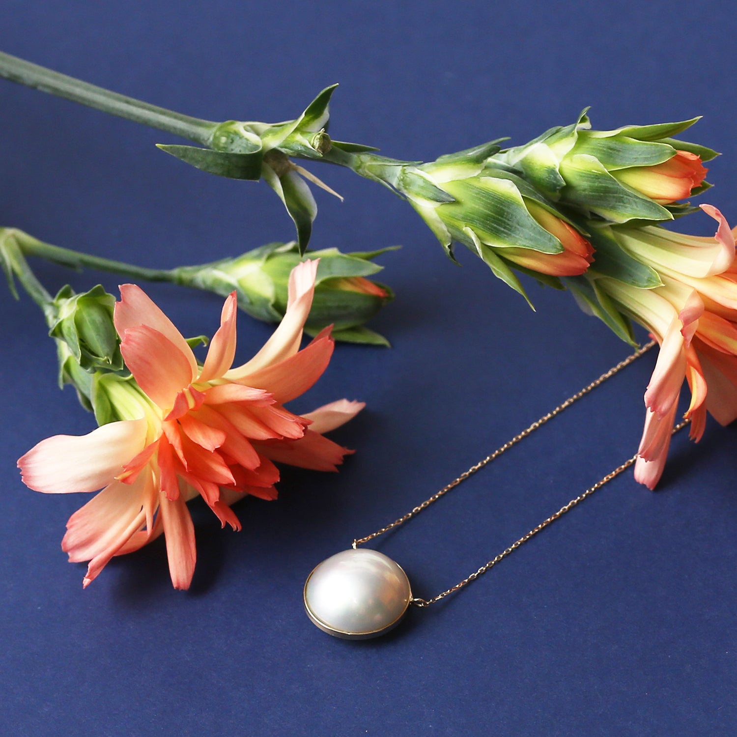 K18マベパールネックレス