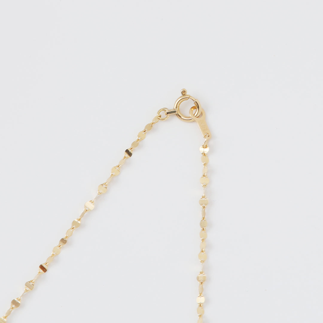 K18ペタルチェーンネックレス