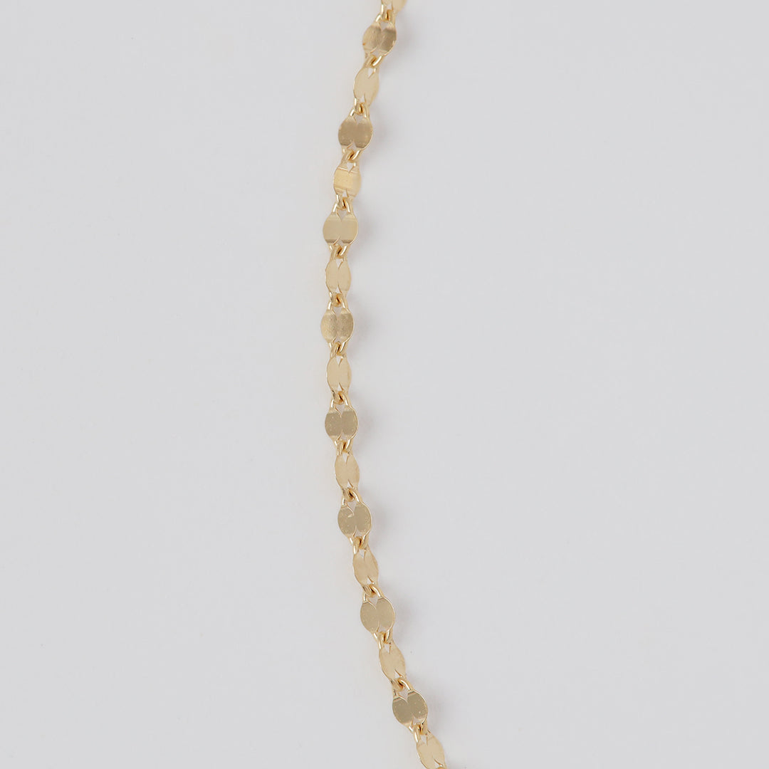 K18ペタルチェーンネックレス