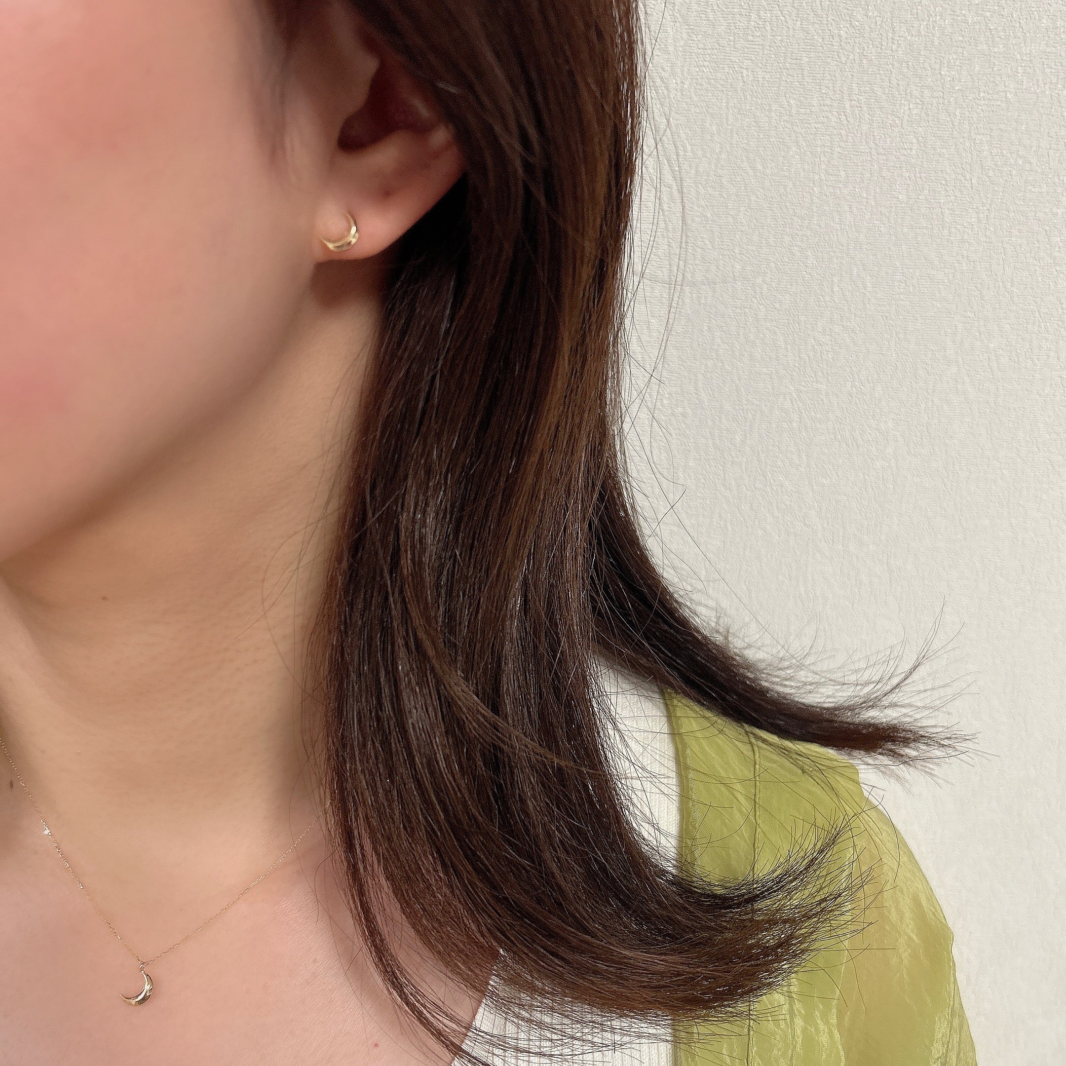 K18ツキピアス