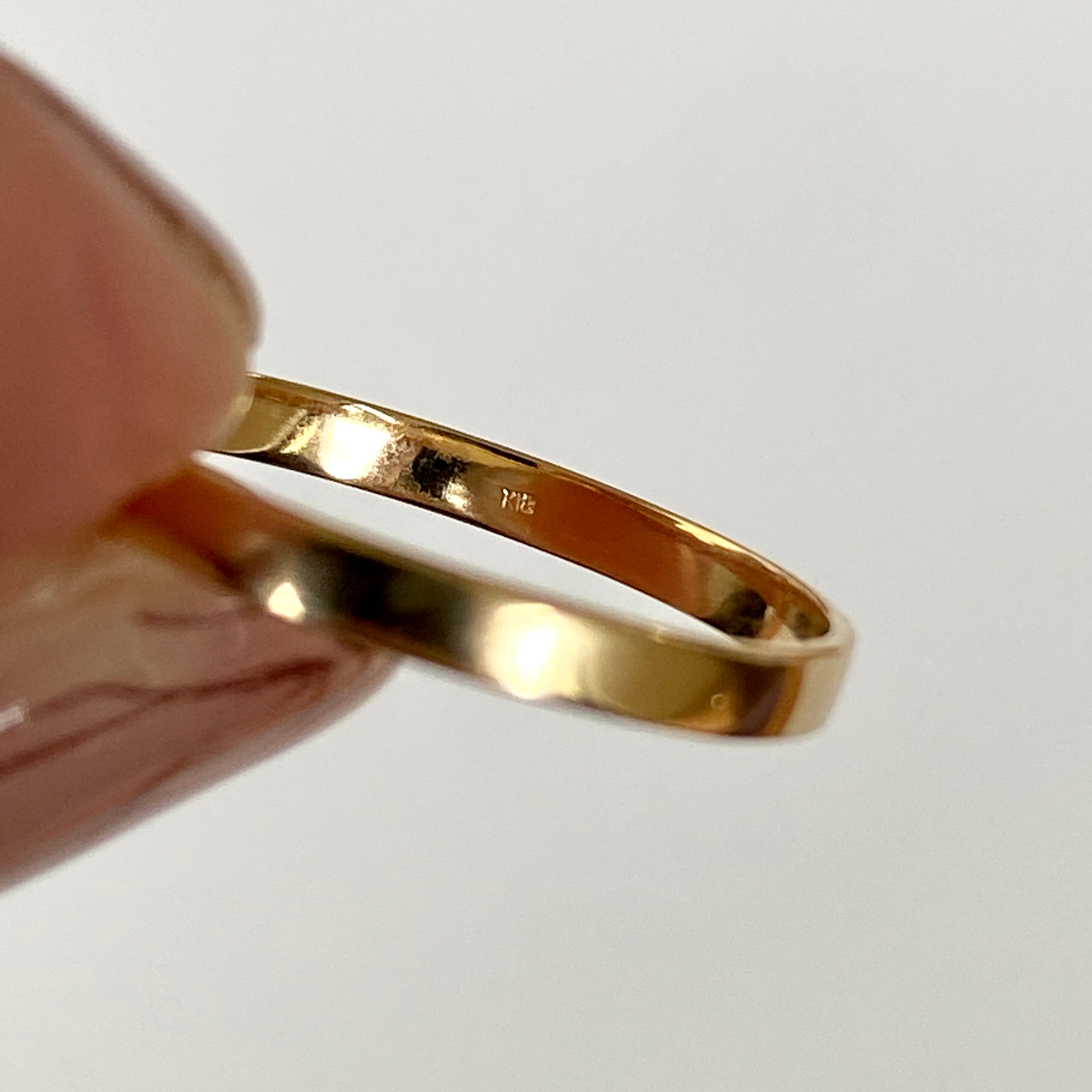 【受注生産品】K18リング11号〜16号