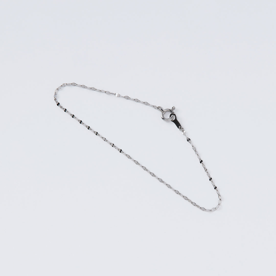 【受注生産品】Pt850ペタルチェーンブレスレット