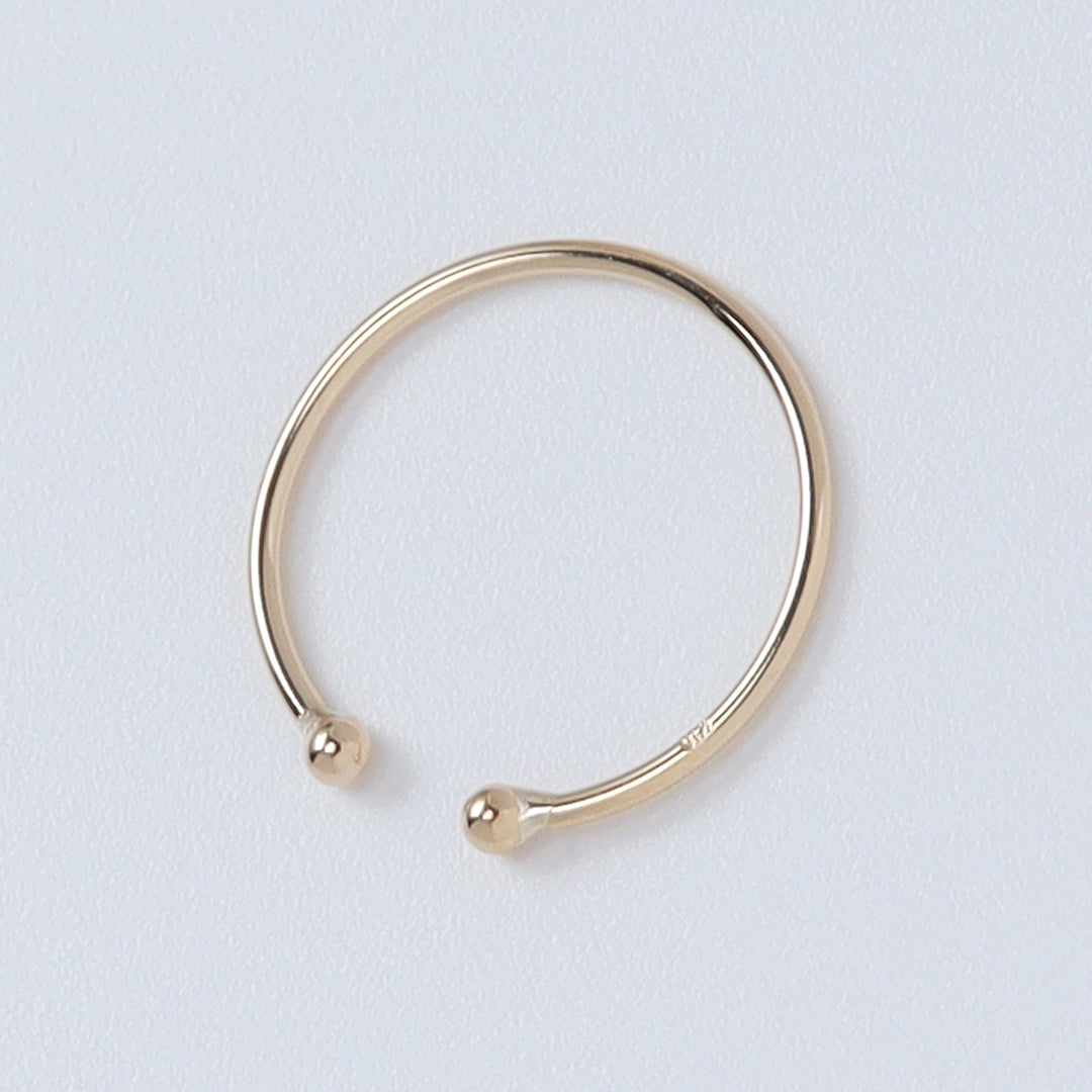 K18細身イヤーカフ