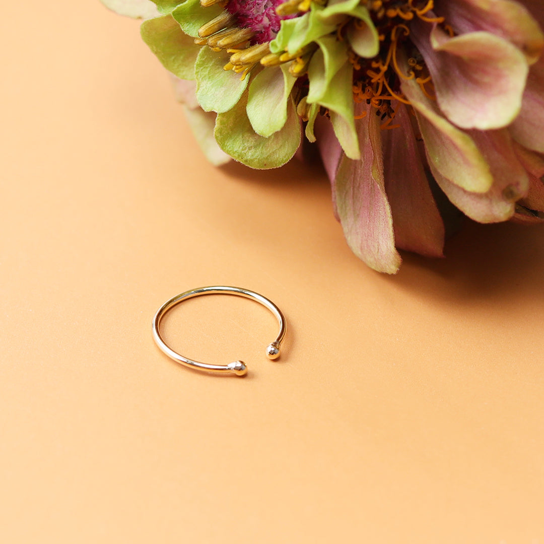 K18細身イヤーカフ