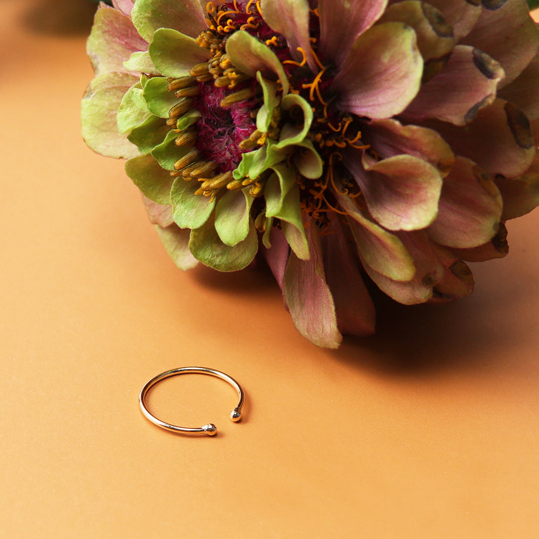 K18細身イヤーカフ