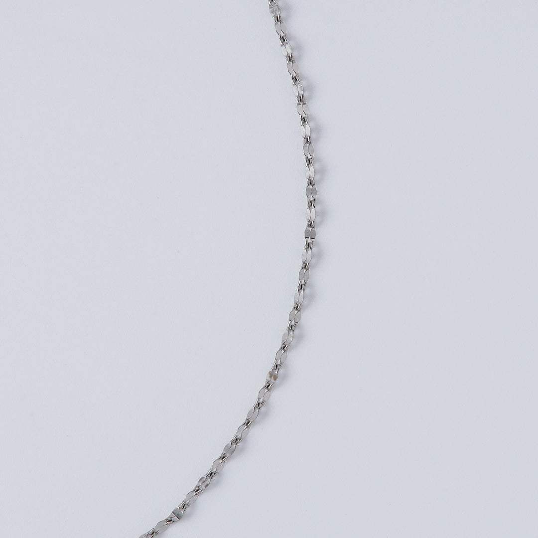 【受注生産品】Pt850ペタルチェーンネックレス