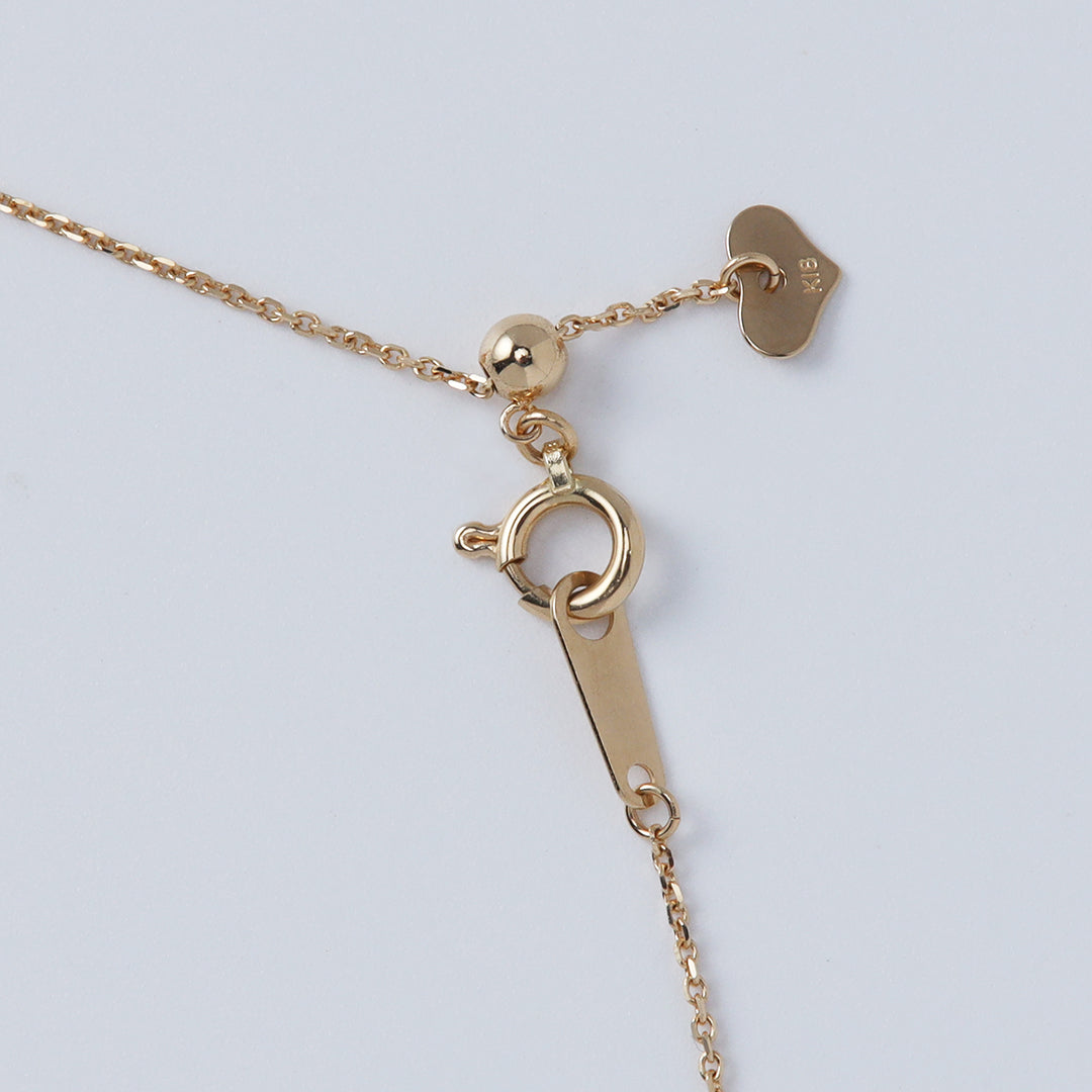 <クリスマス限定>【受注生産品】K18 0.5ctダイヤモンドネックレス(ソーティング付き)