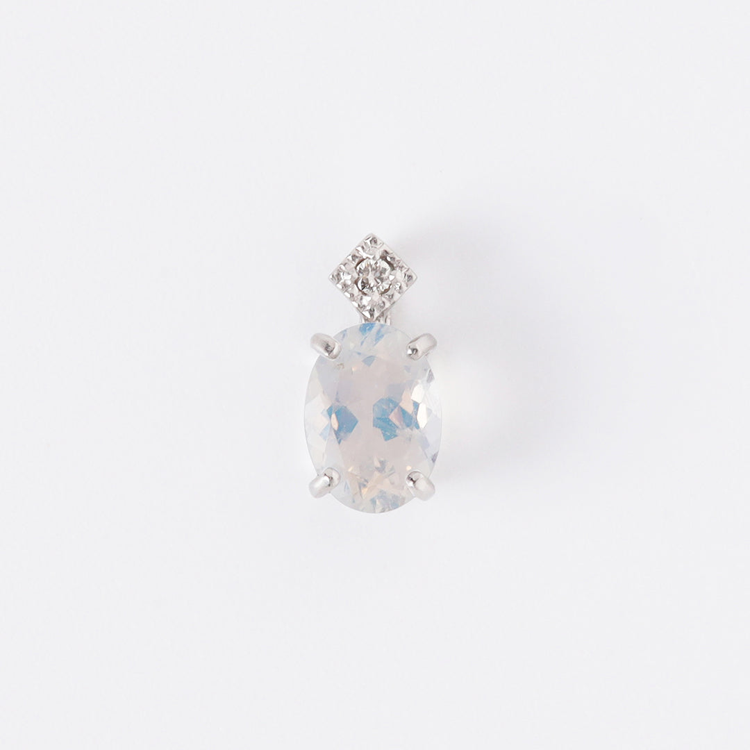 <NEW>Pt900ロイヤルブルームーンストーンペンダントトップ