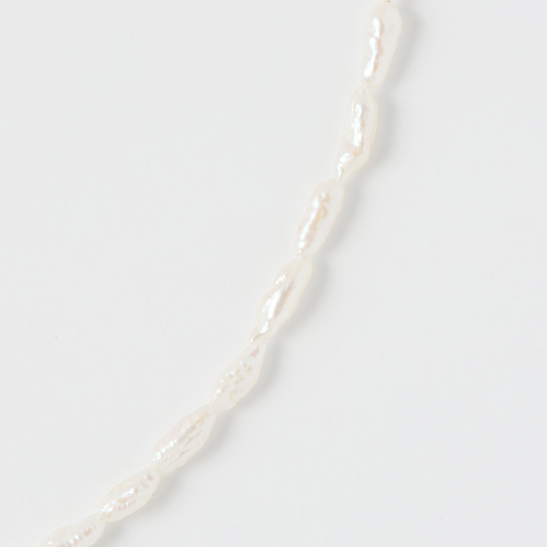 SV925淡水ライスパールチョーカーネックレス