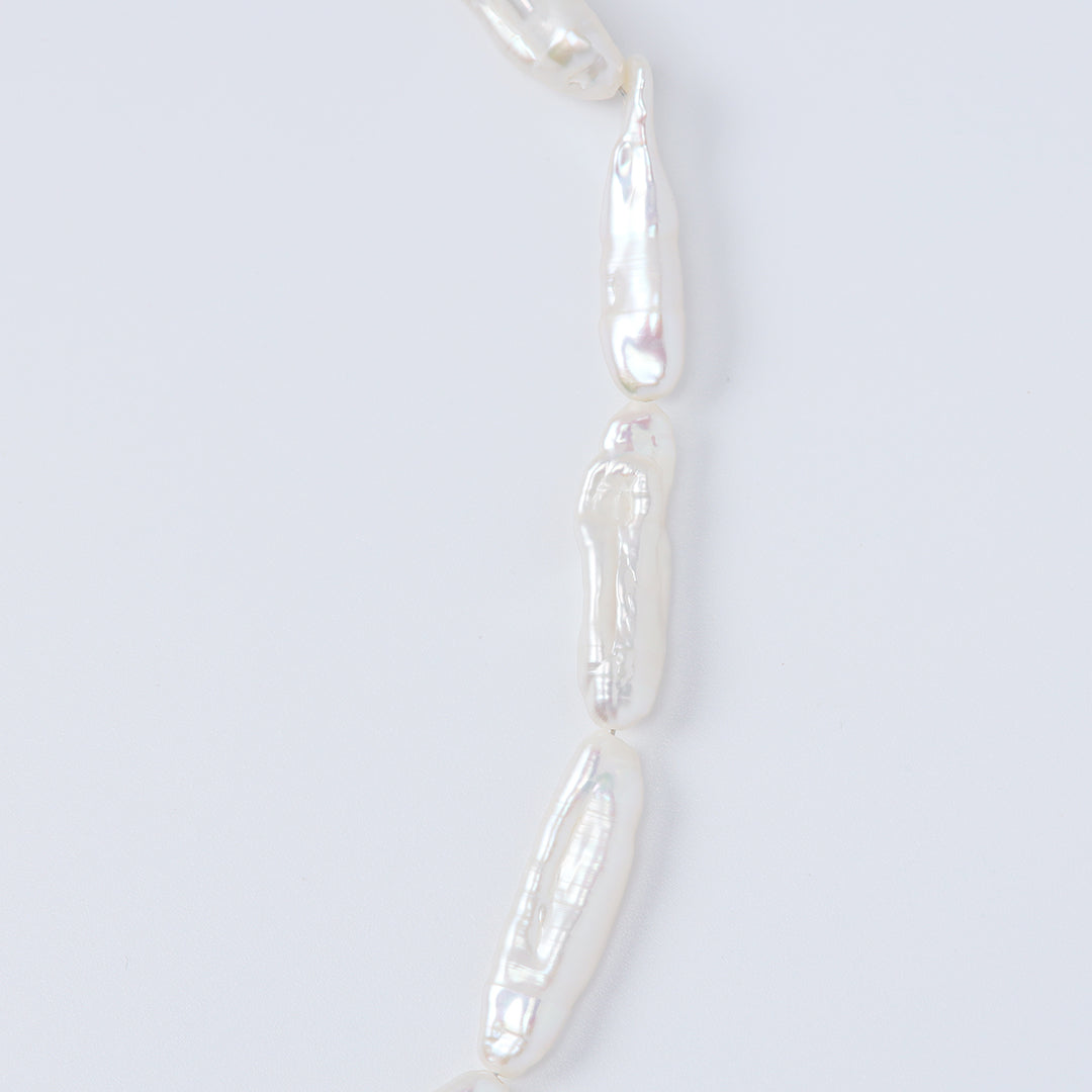 SV925変形淡水パールチョーカーネックレス