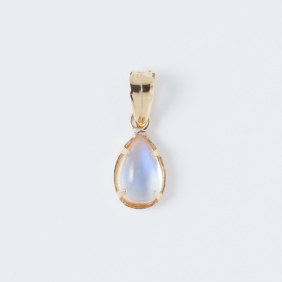 K18ロイヤルブルームーンストーンツユペンダントトップ
