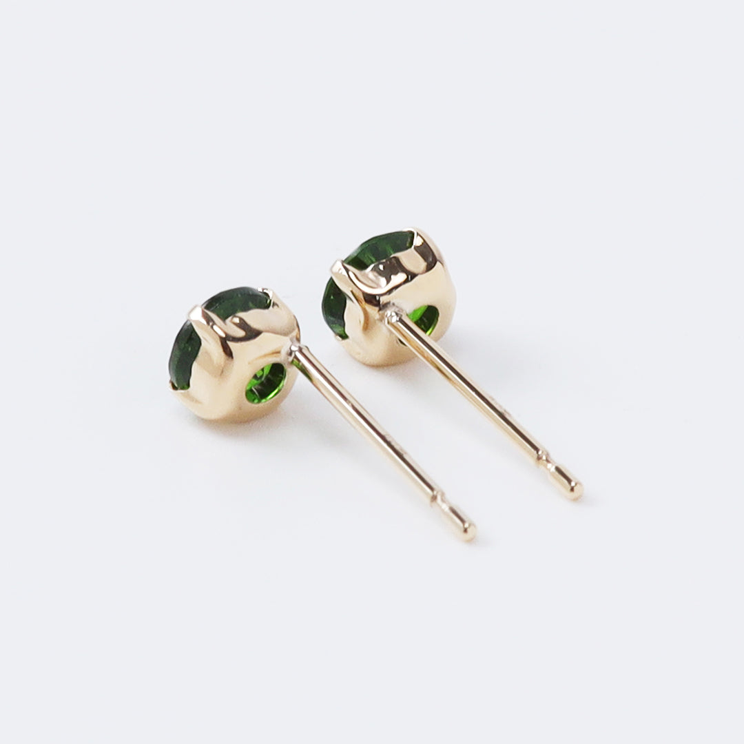<NEW>K18クロムダイオプサイトピアス