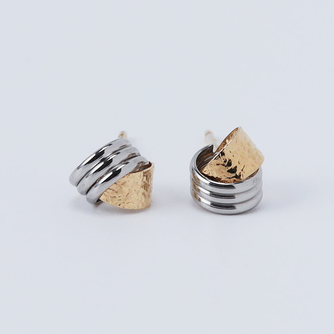 <NEW>K18/PT900コイルピアス