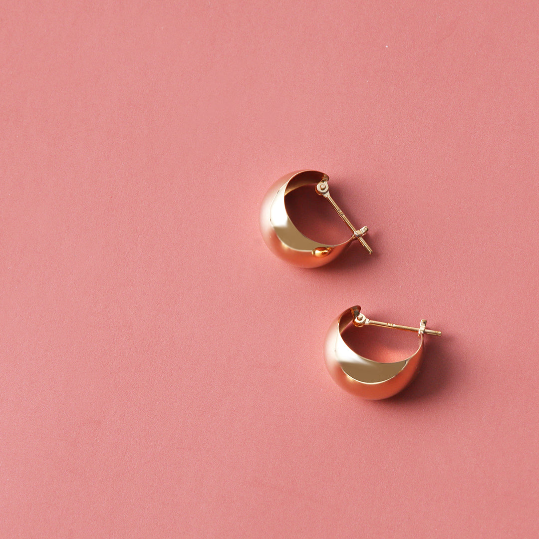 <NEW>K18ぽってりフープピアス