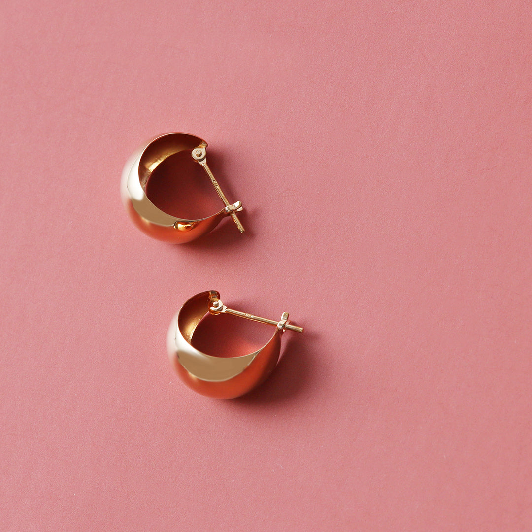 <NEW>K18ぽってりフープピアス
