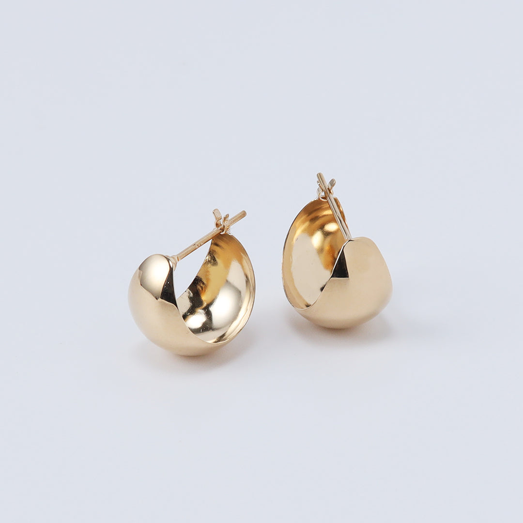 <NEW>K18ぽってりフープピアス