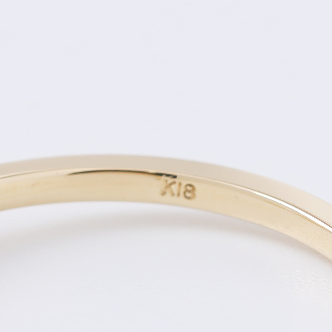 【受注生産品】<NEW>K18アコヤパール3粒リング 7号~16号
