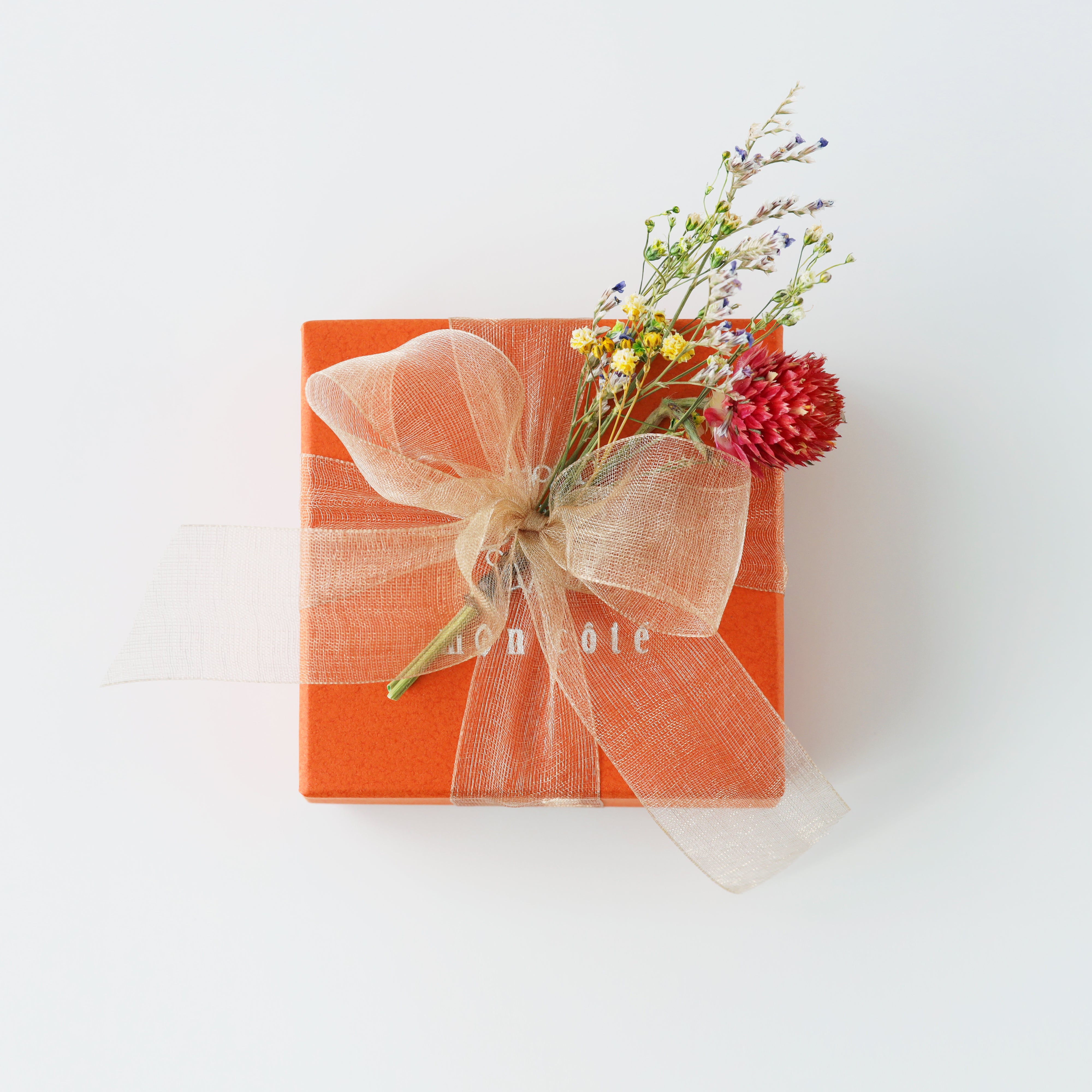 【ジュエリー専用】ギフトラッピング オレンジ