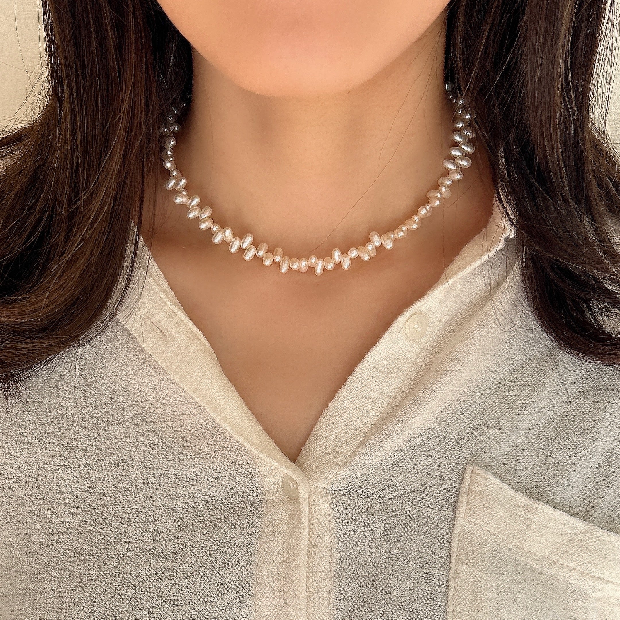 SV925淡水クレオパトラネックレス