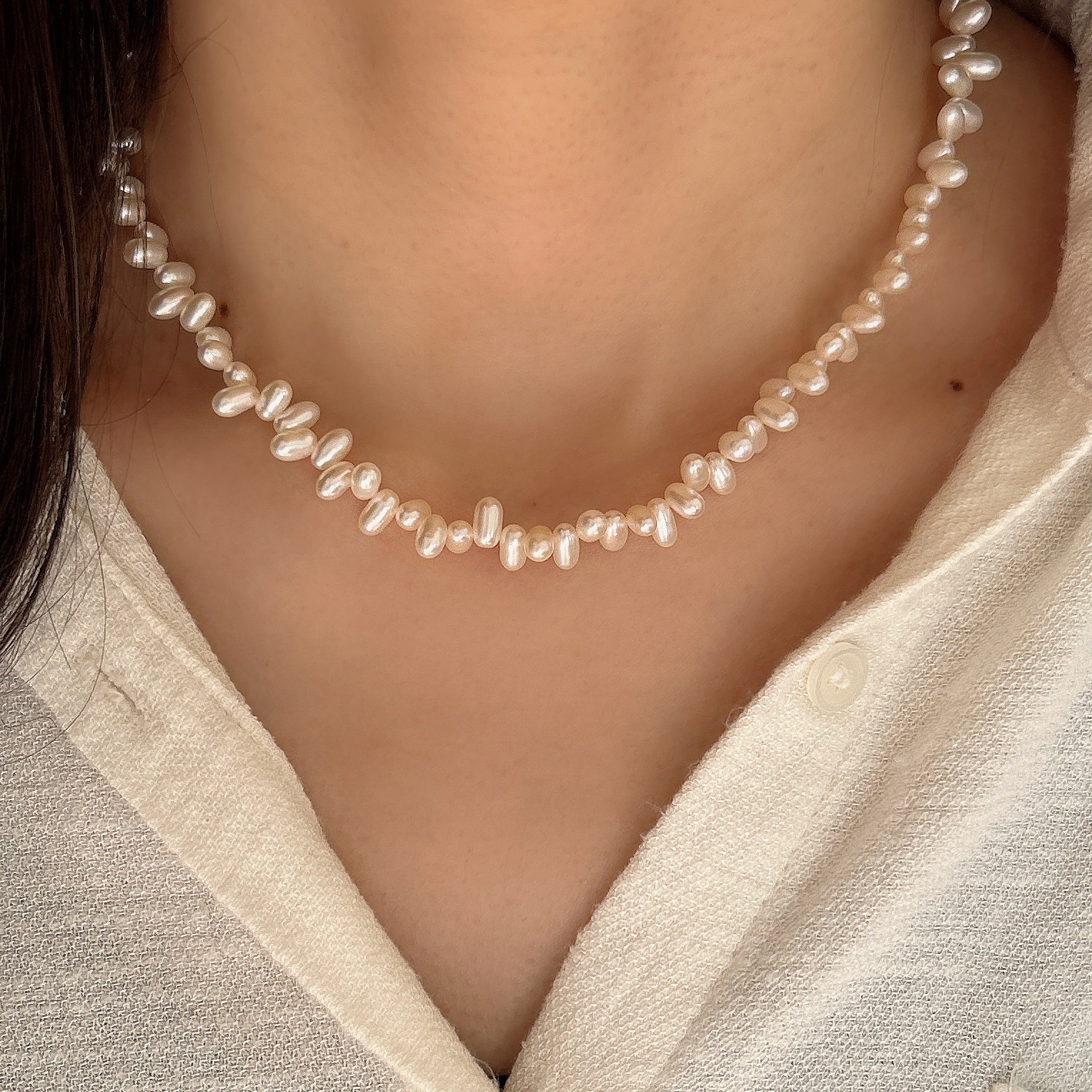 SV925淡水クレオパトラネックレス