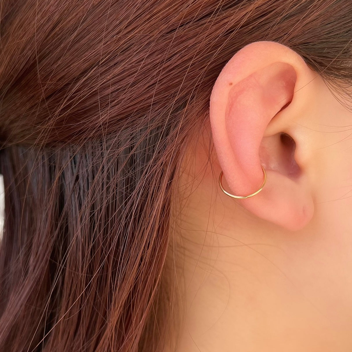 K18細身イヤーカフ