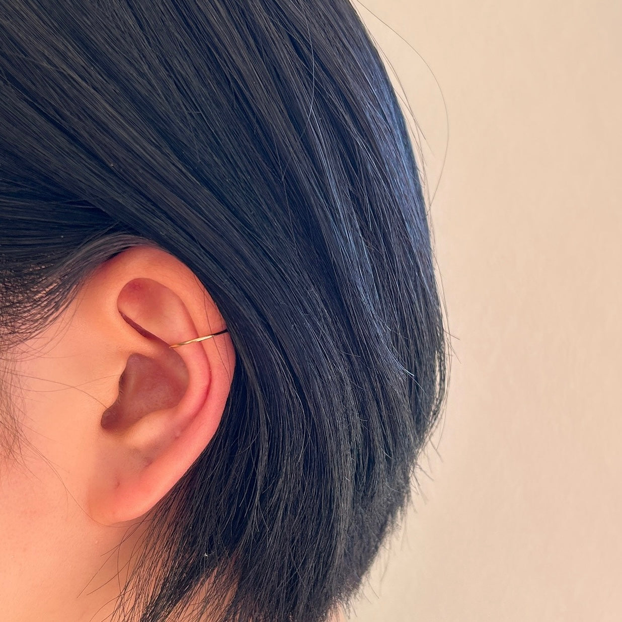 K18細身イヤーカフ