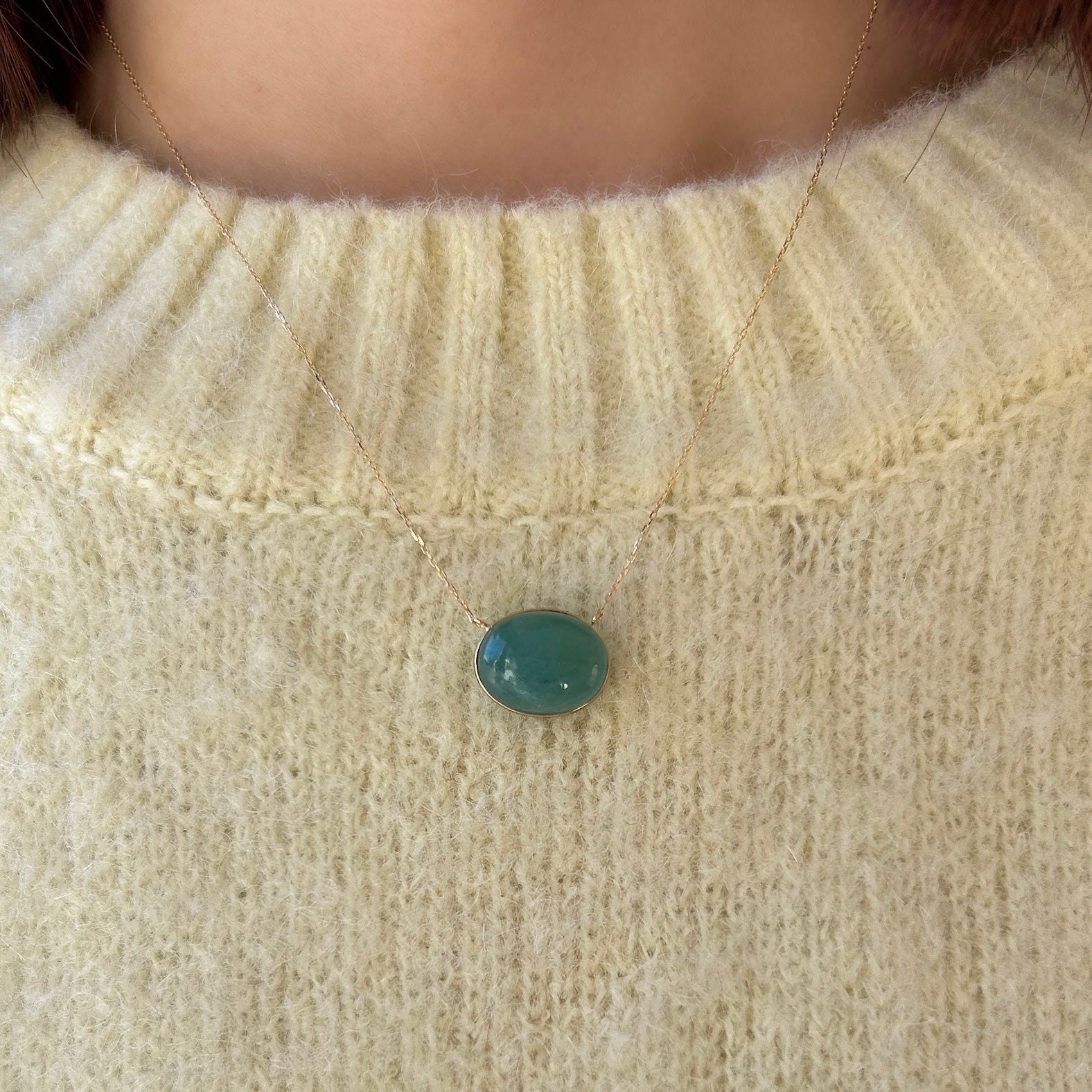 【一点物】K18グランディディエライトネックレスB