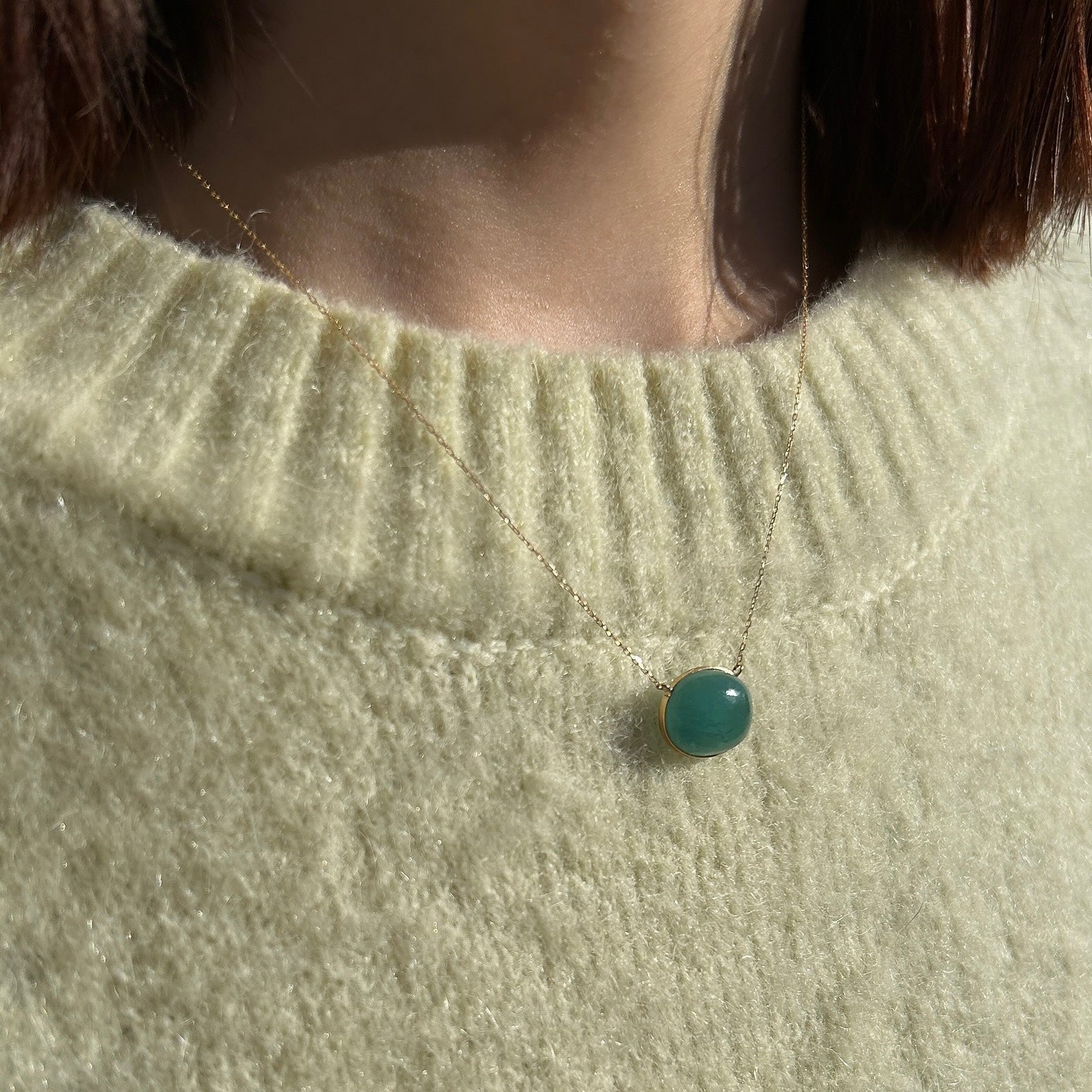 【一点物】K18グランディディエライトネックレスB