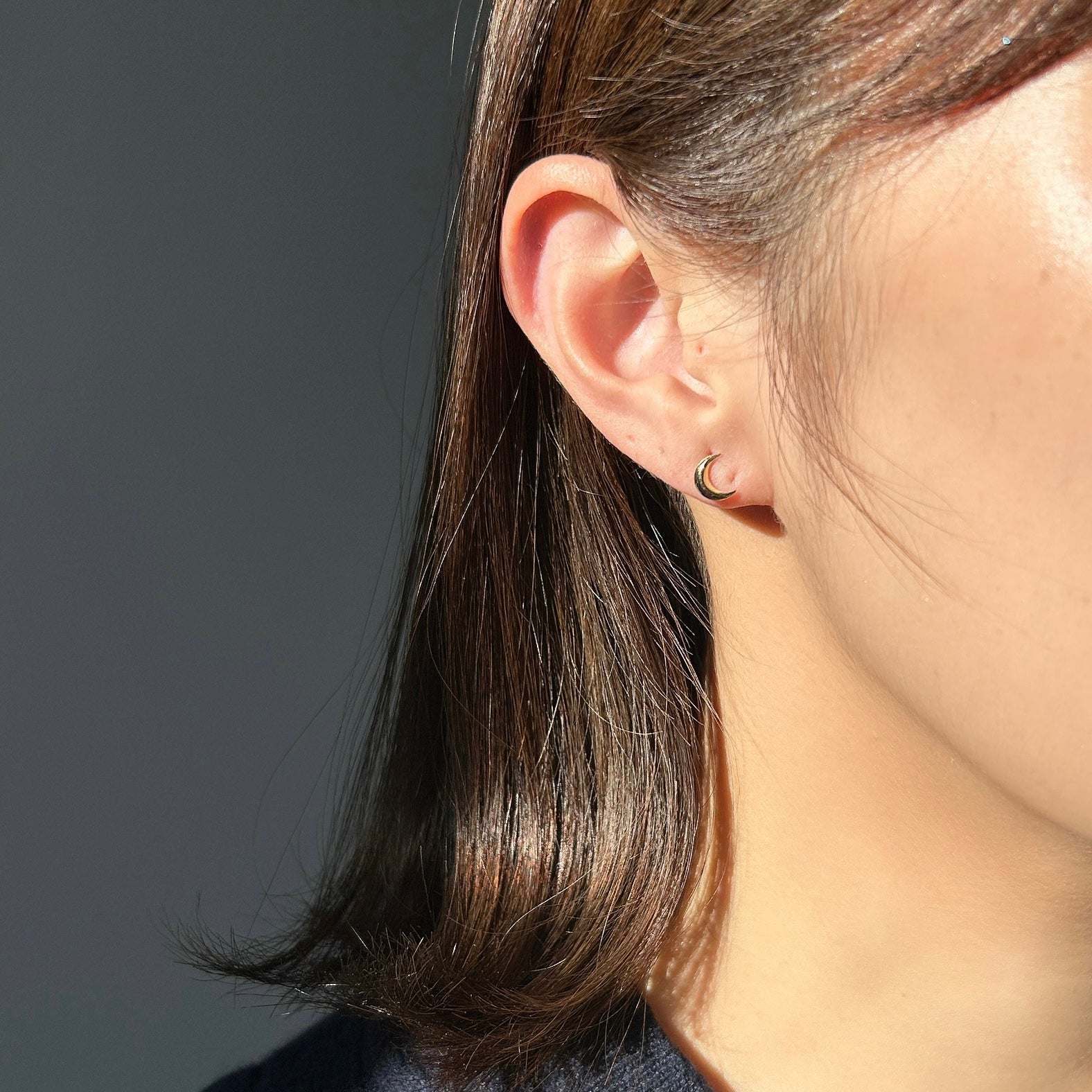 K18ツキピアス