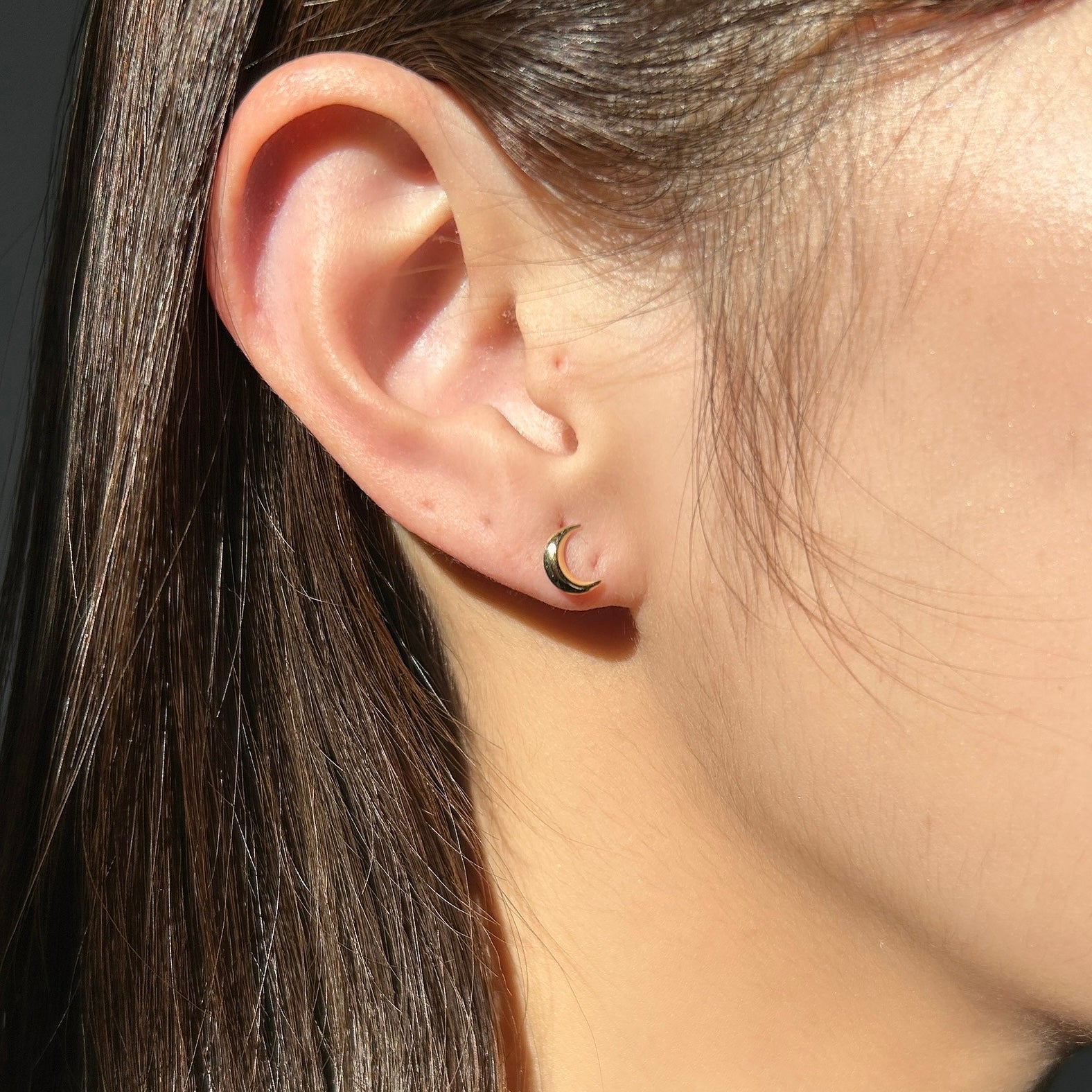 K18ツキピアス