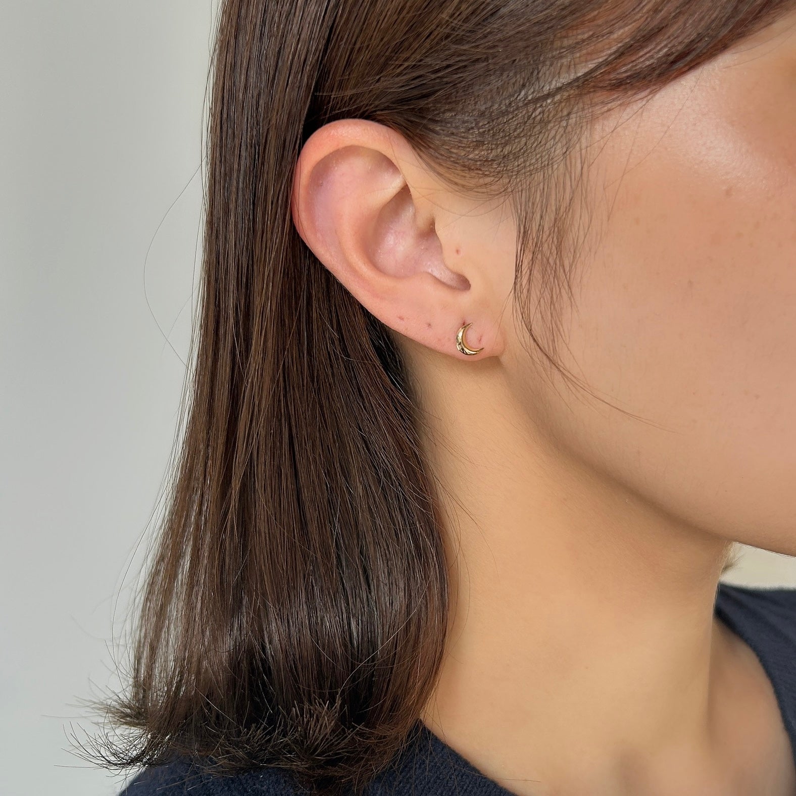 K18ツキピアス