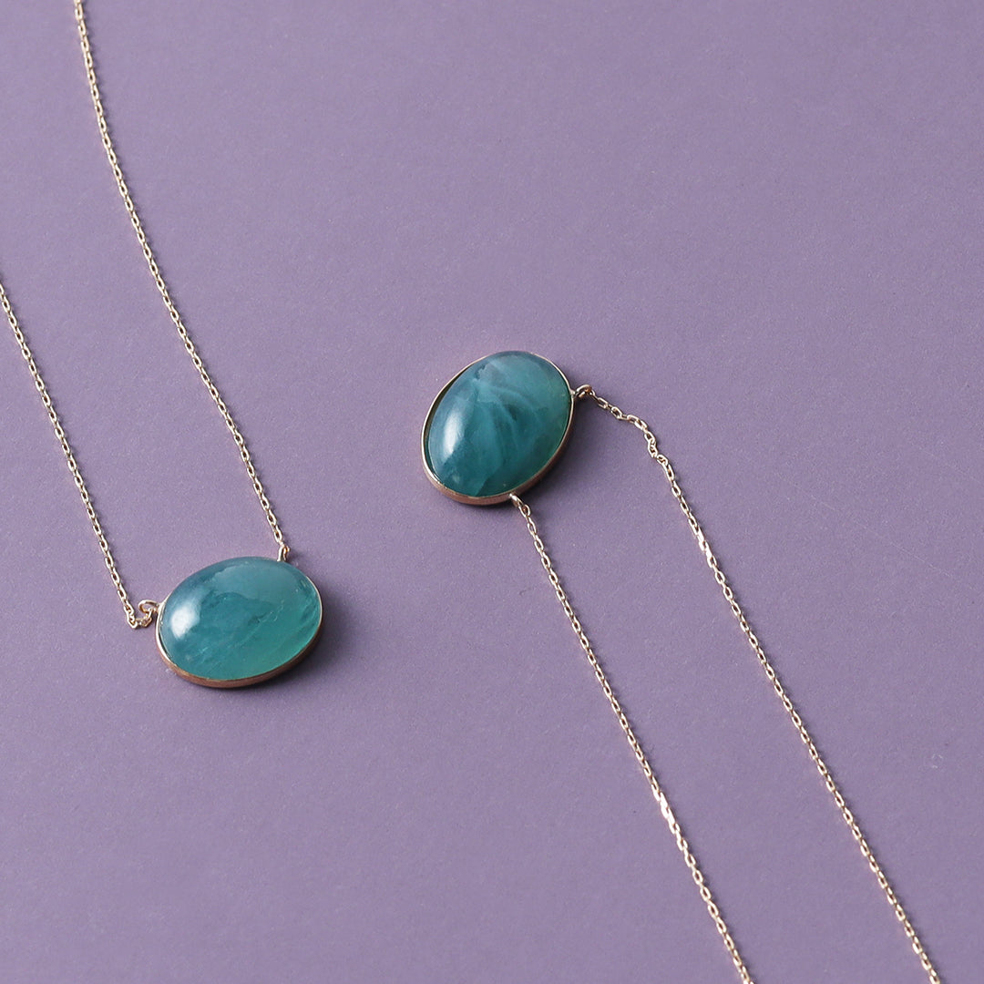 【一点物】K18グランディディエライトネックレスB