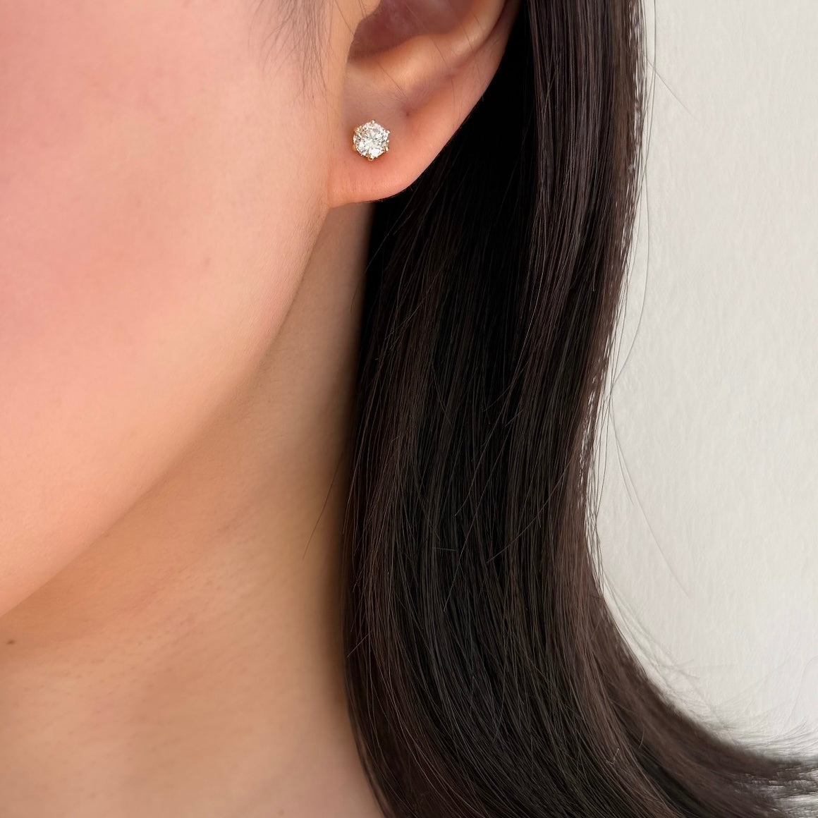 ＜クリスマス限定＞【受注生産品】K18 0.5ctダイヤモンドピアス(ソーティング付き)